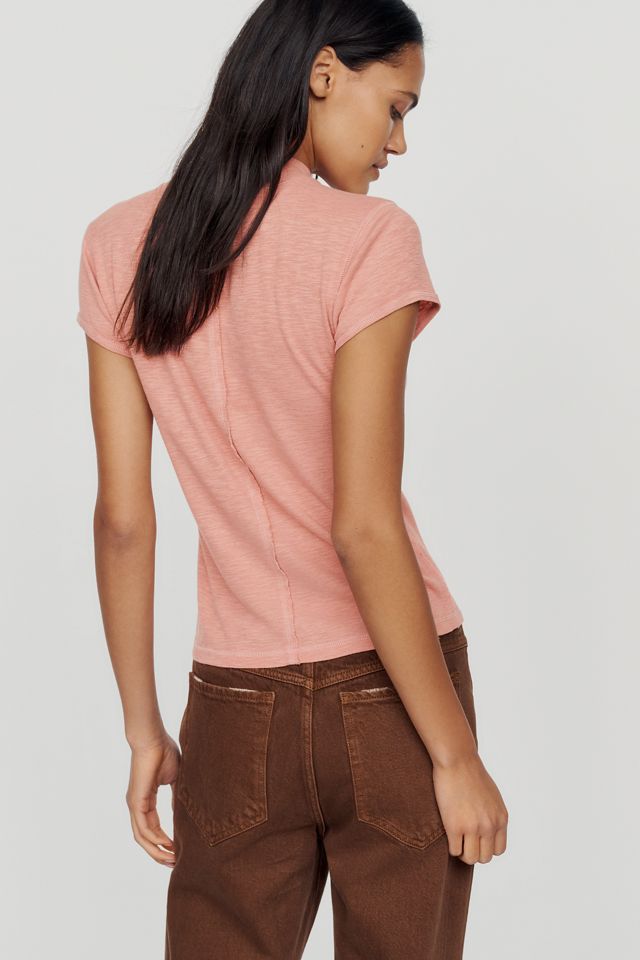 Pilcro Cyris Cotton Modal Turtleneck Tee #3