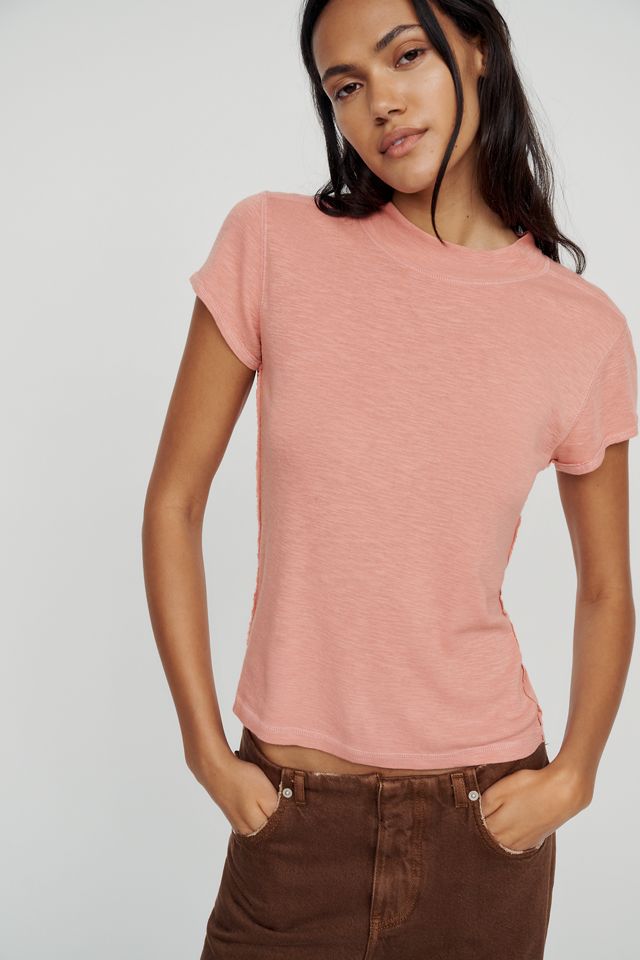 Pilcro Cyris Cotton Modal Turtleneck Tee #1