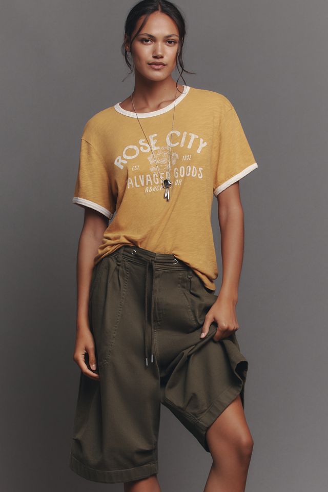 Pilcro Short Sleeve Graphic Knit Top #4