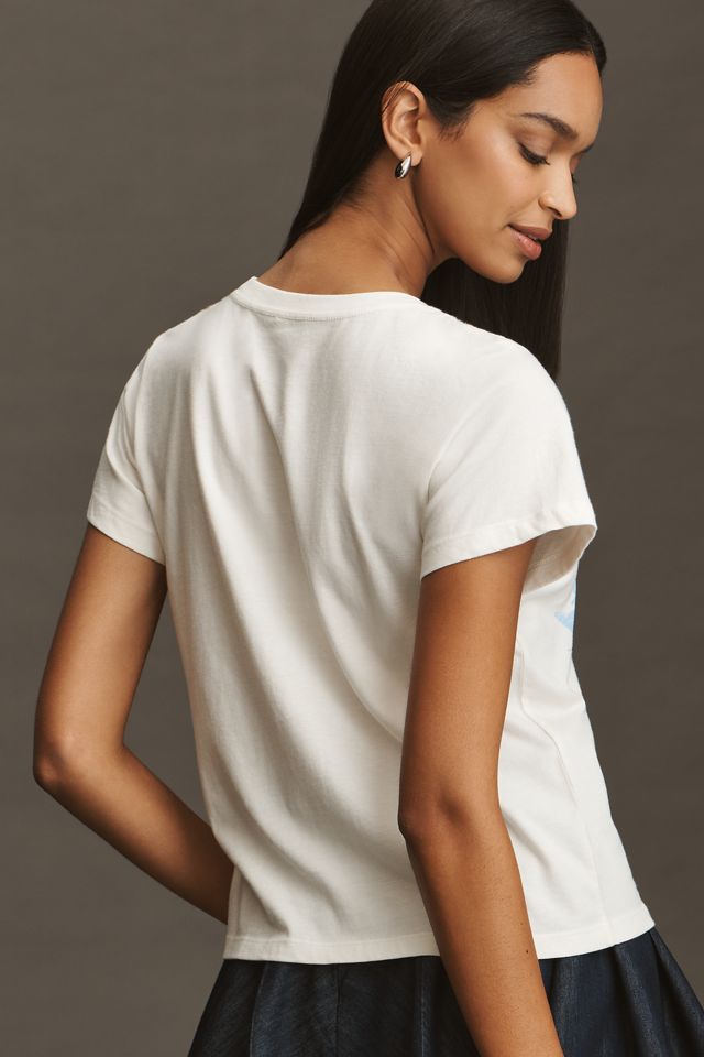 By Anthropologie Swan Graphic Tee #2