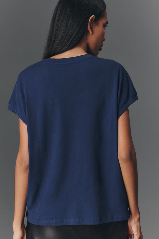 By Anthropologie Graphic Muscle Tee #1