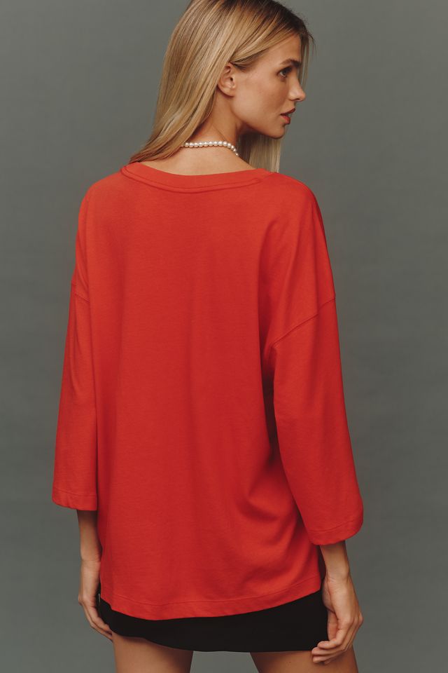 Maeve x Daniela Berkhout T-shirt grafica vintage oversize #1