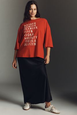 Maeve x Daniela Berkhout Vintage Slouchy Graphic Tee