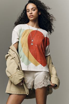 Pilcro Graphic Heart T-Shirt