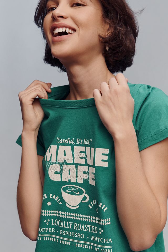 The Evelyn Perfect Cotton Tee by Maeve | Anthropologie