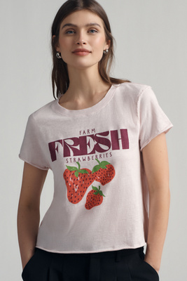 Maeve Cotton Farm Fresh Graphic Tee