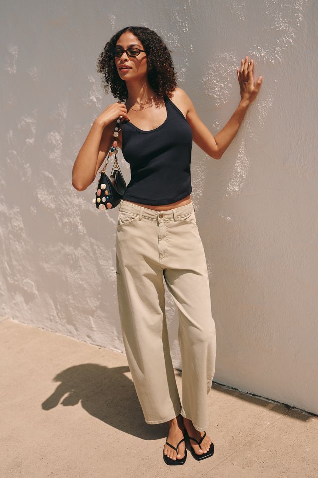 Pilcro Sunsette Ribbed Strappy Tank #4