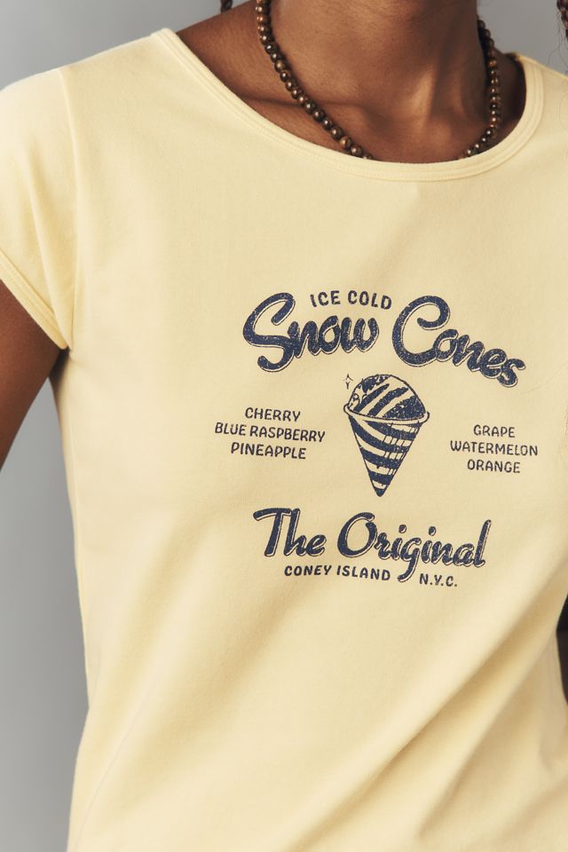 Pilcro Snow Cone Cotton Tee #1