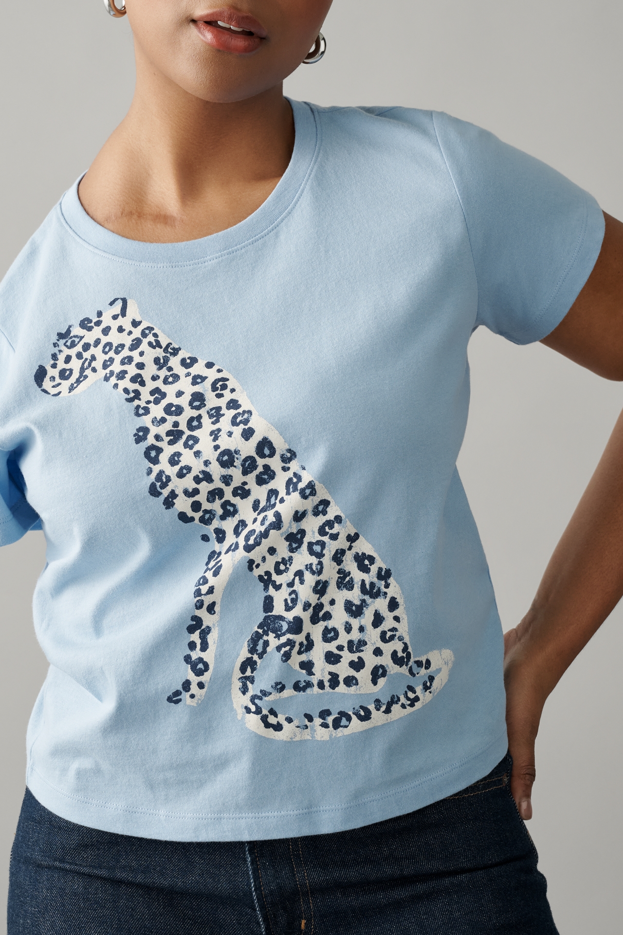 Evelyn Perfect Cotton Tee by Maeve