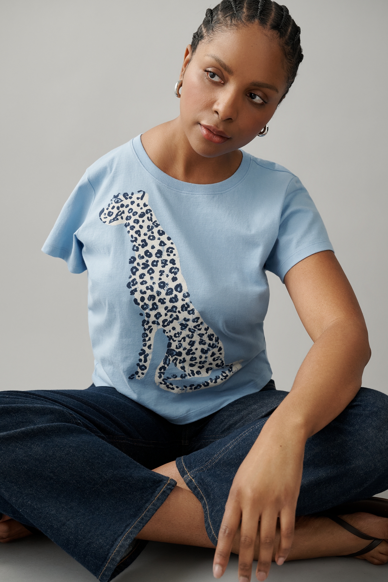 Evelyn Perfect Cotton Tee by Maeve