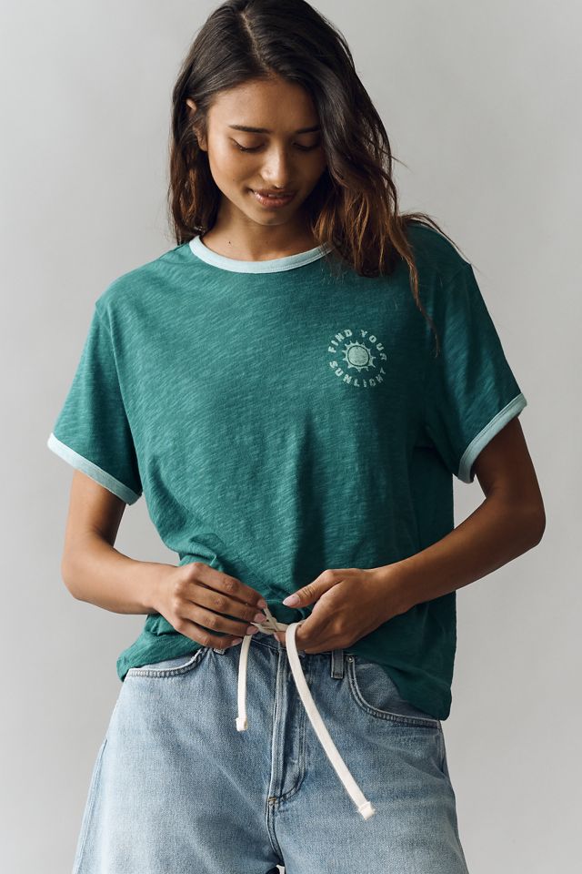 Pilcro Cotton Graphic Tee #3