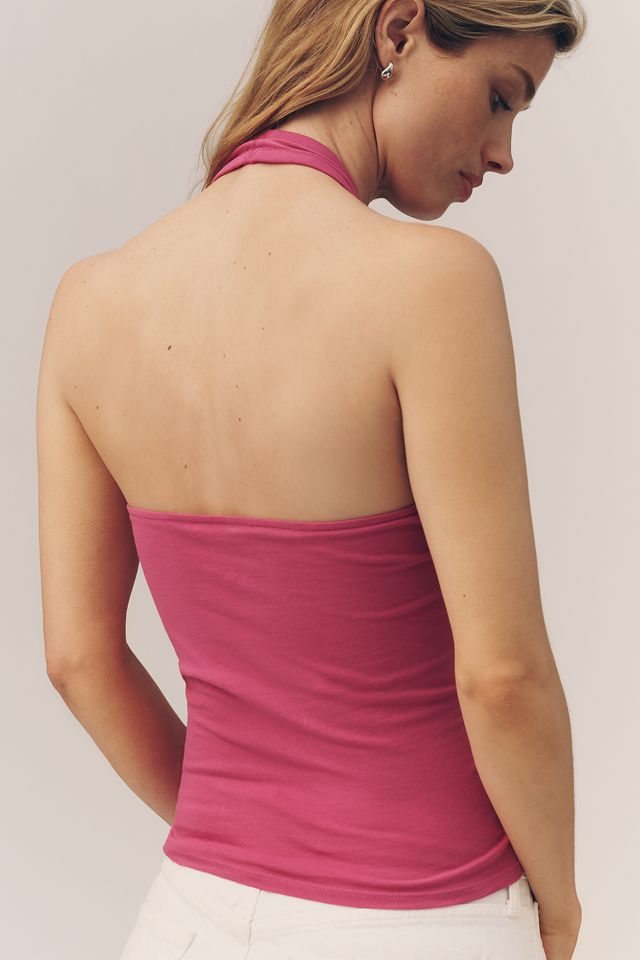 Pilcro Ruched Halter Tank #1