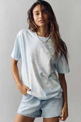 By Anthropologie Cotton Boxy Graphic Tee