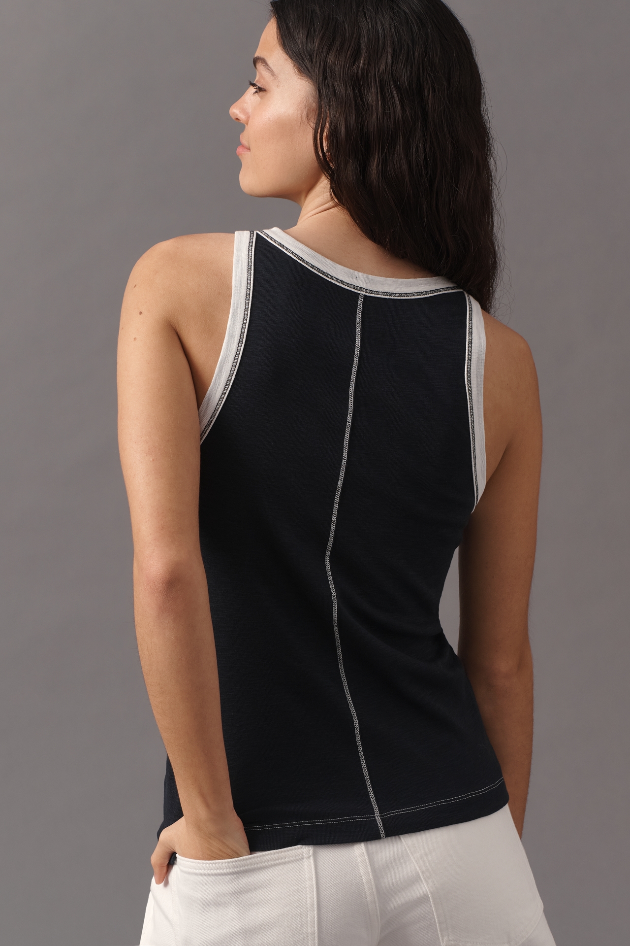 Pilcro Cotton Tank