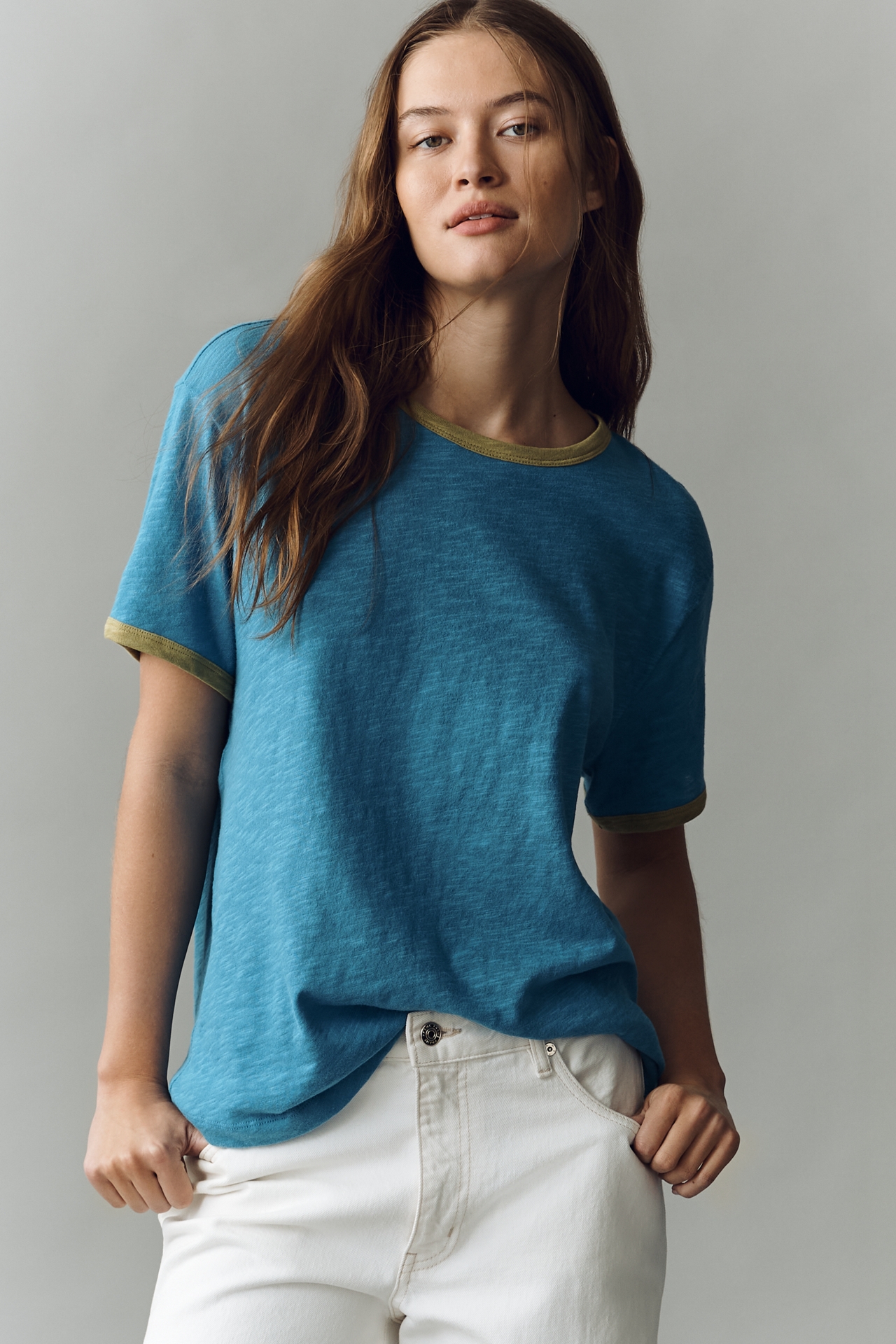Pilcro Cotton Heritage Graphic Tee