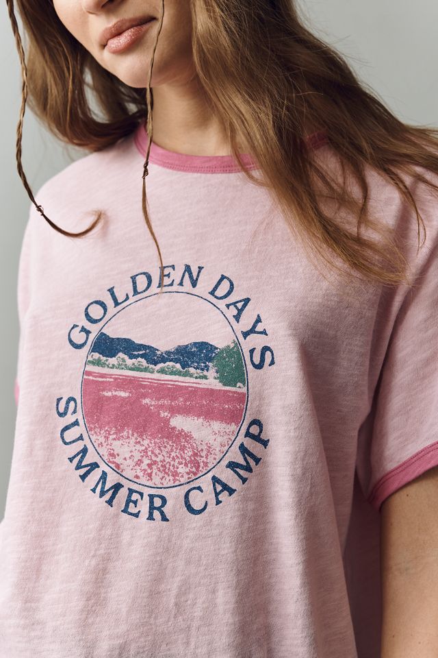 Pilcro Golden Days Cotton Graphic Tee #3