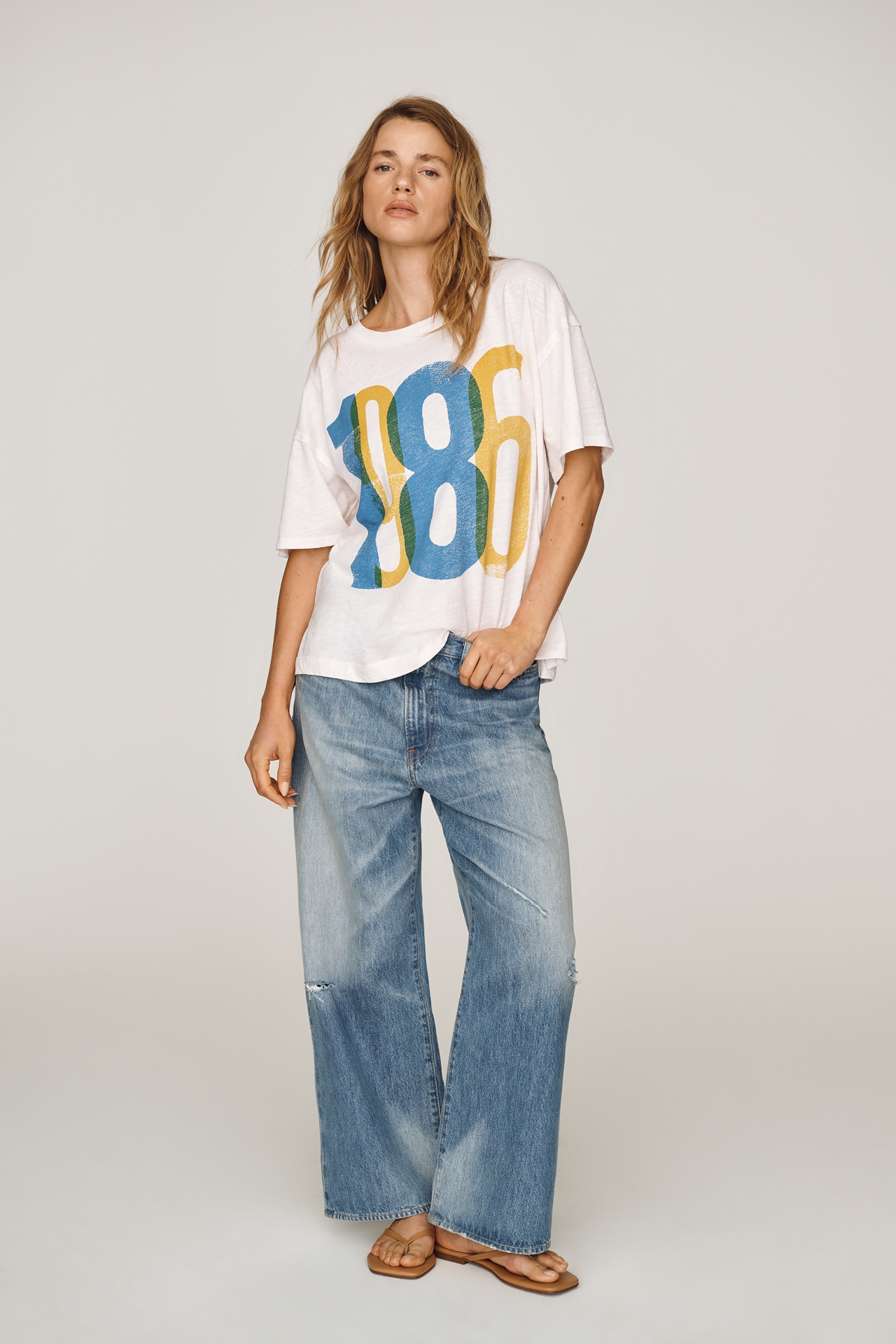 Pilcro 1986 Cotton Graphic Tee