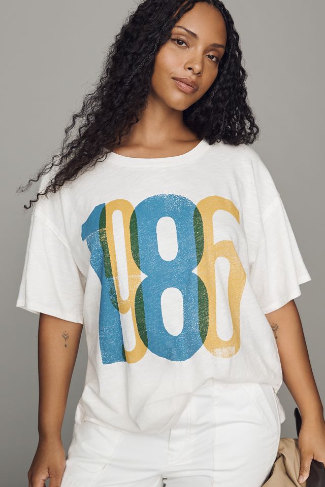 Pilcro 1986 Cotton Graphic Tee #5