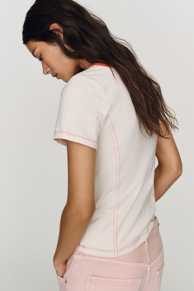 Pilcro Cotton Slim Sporty Tee #3