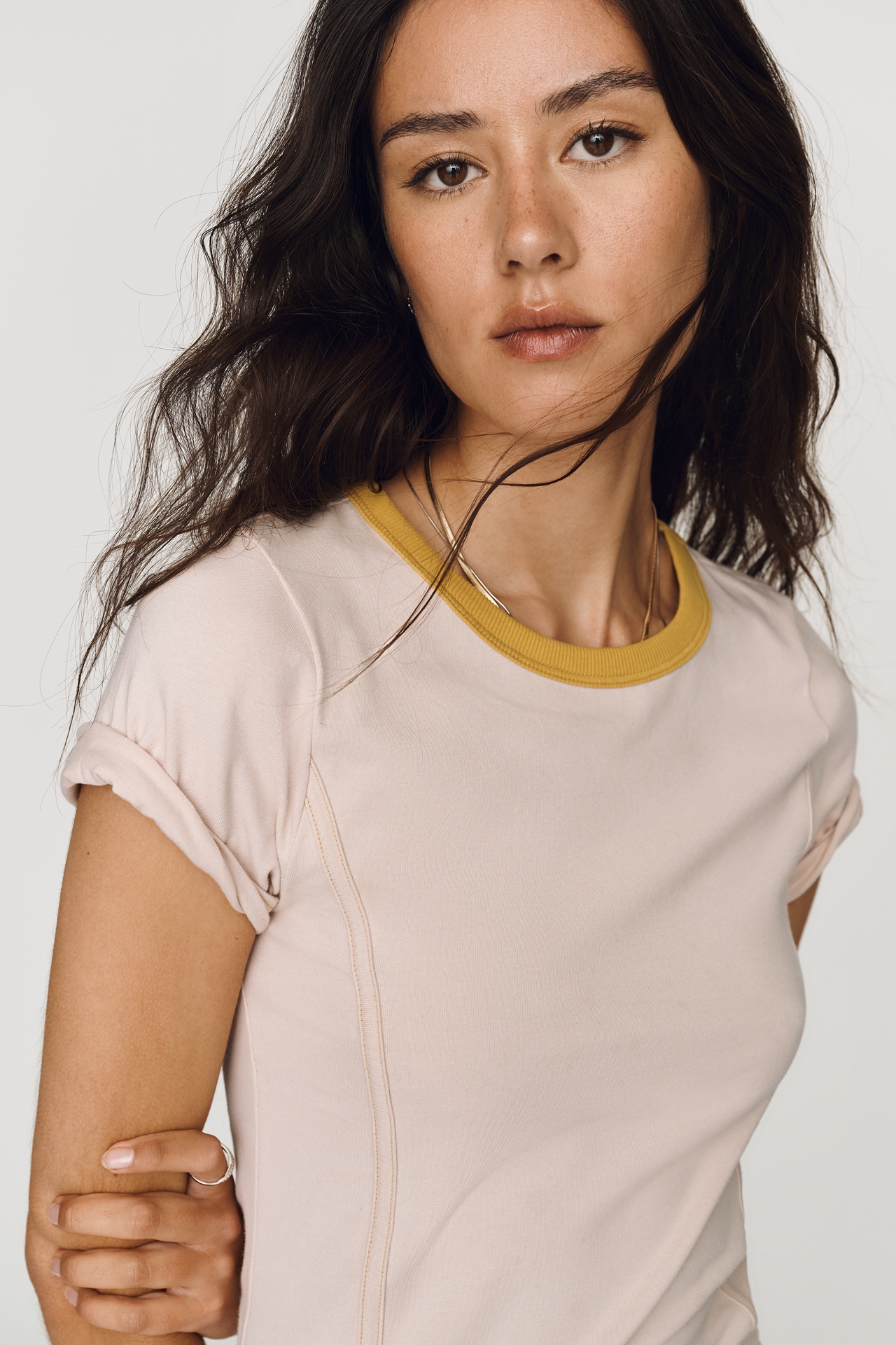 Pilcro Cotton Slim Sporty Tee