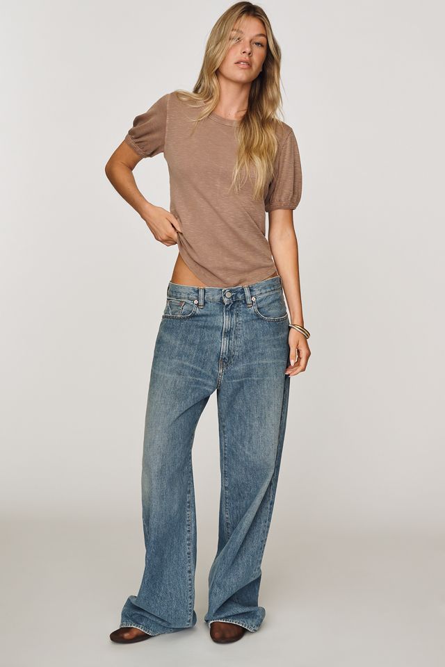 Pilcro Cotton Puff-Sleeve Tee #3