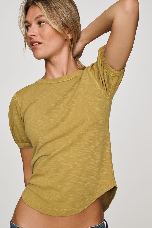 Pilcro Cotton Puff-Sleeve Tee #2