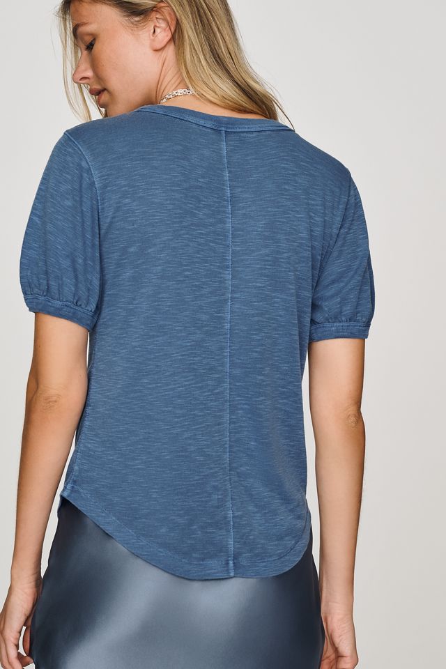 Pilcro Cotton Puff-Sleeve Tee #2