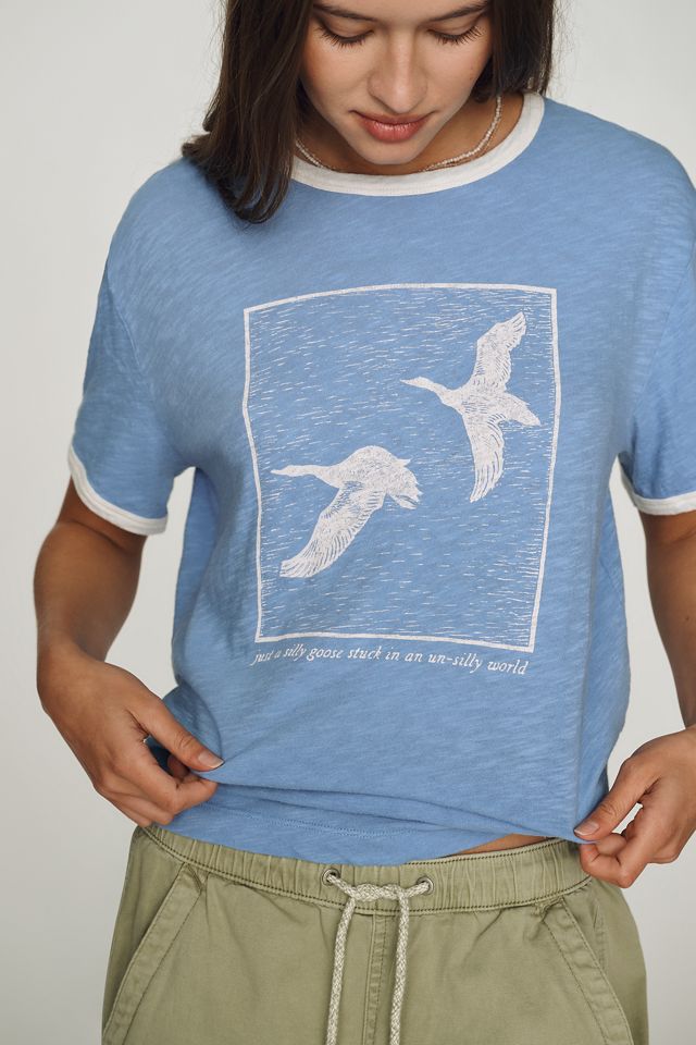 Pilcro Cotton Heritage Ringer Tee #2