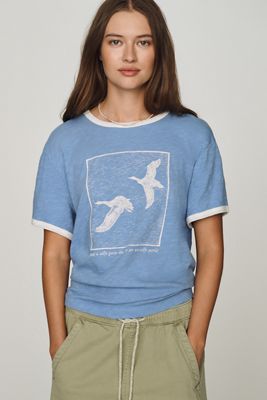 Pilcro Cotton Heritage Ringer Tee