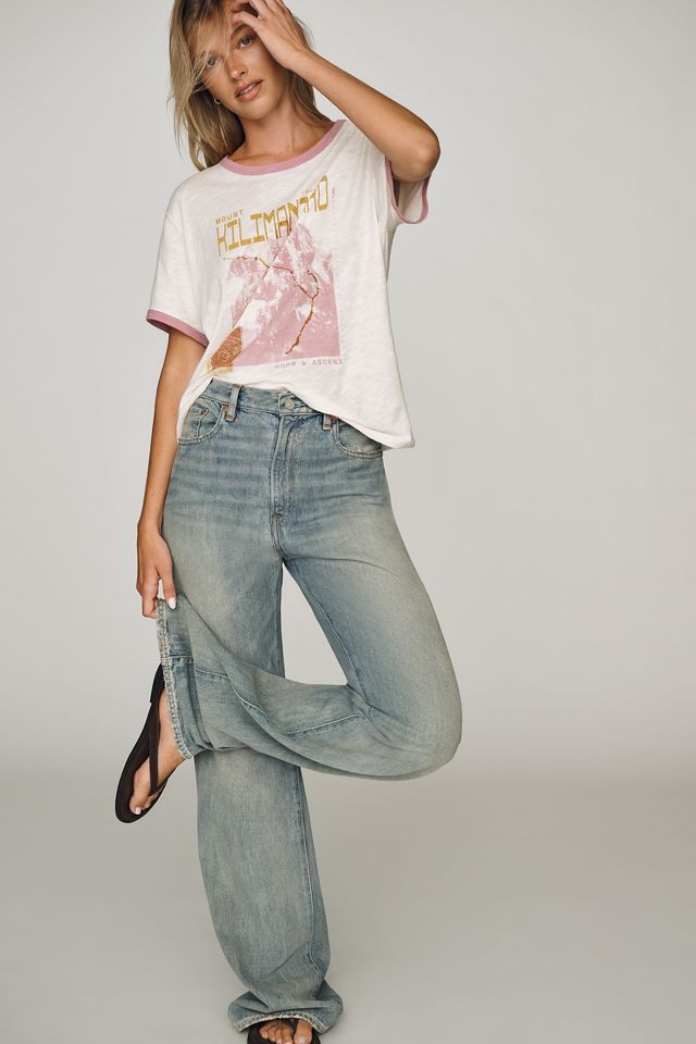 Pilcro Cotton Heritage Ringer Tee #1
