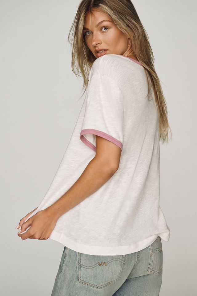 Pilcro Cotton Heritage Ringer Tee #2