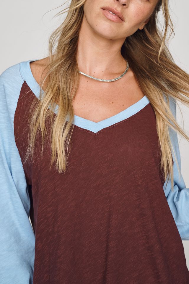 Pilcro Cotton V-Neck Knit Top #3
