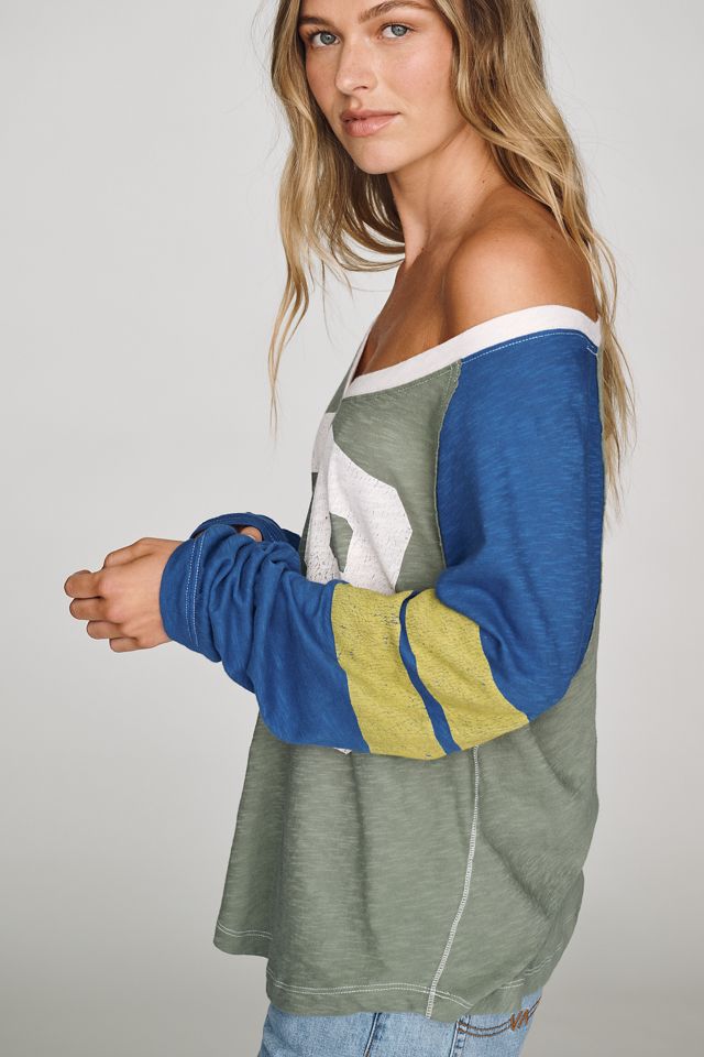 Camicia Varsity a Maniche Lunghe in Cotone Pilcro #1
