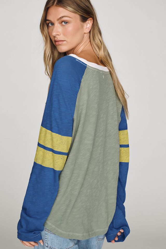 Camicia Varsity a Maniche Lunghe in Cotone Pilcro #3