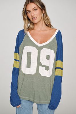 Chemise Varsity en coton à manches longues Pilcro