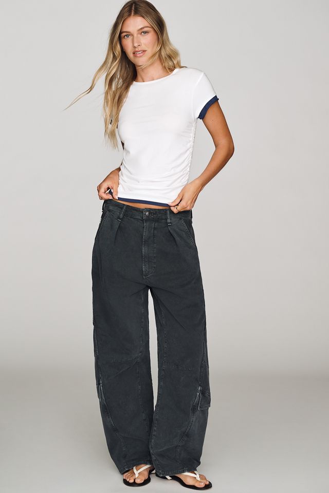 By Anthropologie Evan Cinched Baby Tee #3