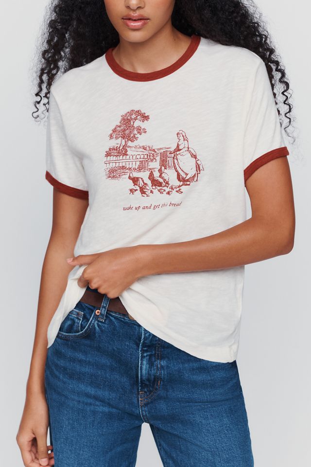 Pilcro Cotton Heritage 100% Cotton Ringer Tee #3