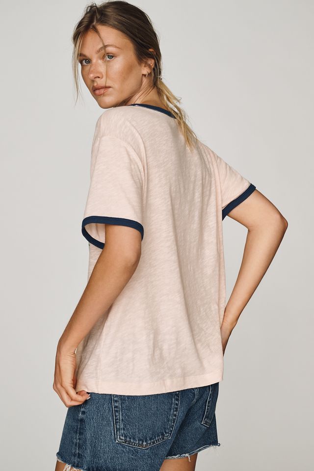 Pilcro Cotton Heritage Ringer Tee #1