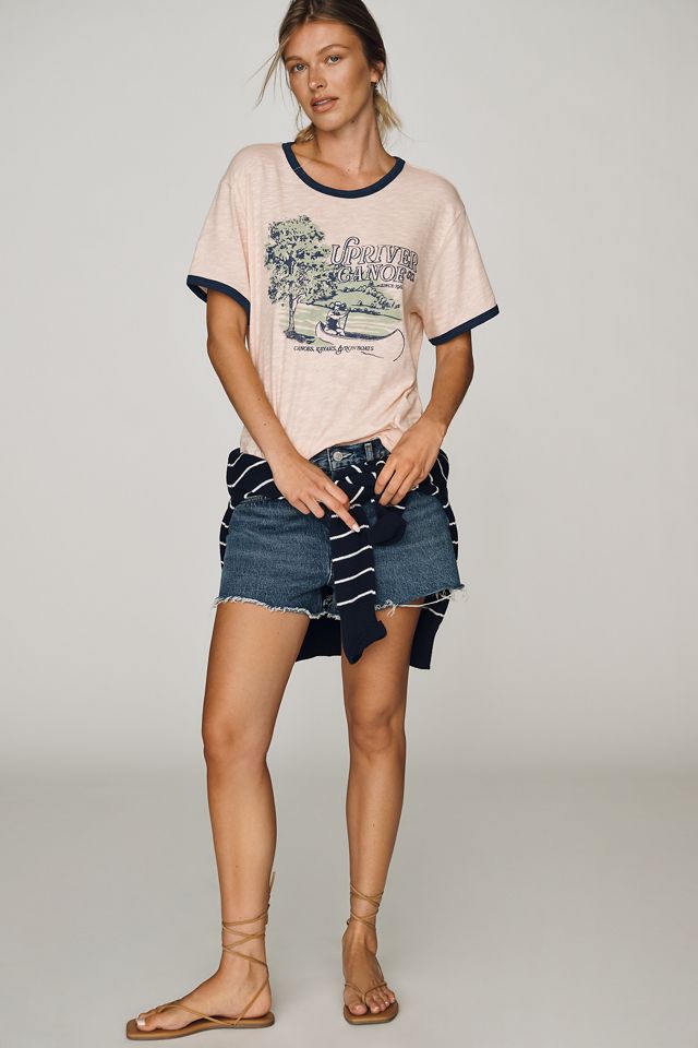 Pilcro Cotton Heritage Ringer Tee #2