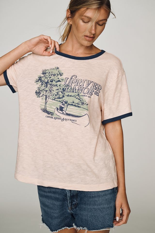 Pilcro Cotton Heritage Ringer Tee #3