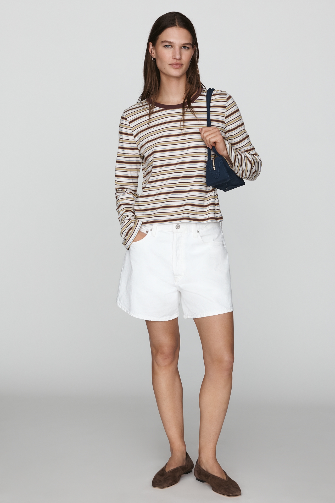By Anthropologie Evelyn 100% Cotton Everyday Top