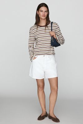 By Anthropologie Evelyn 100% Cotton Everyday Top