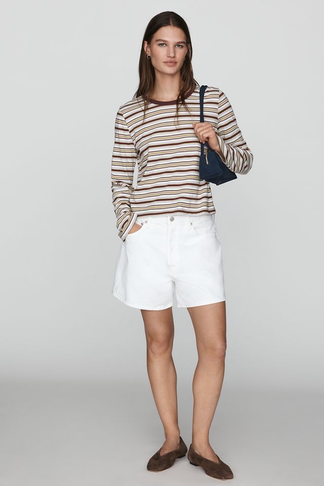 By Anthropologie Evelyn 100% Cotton Everyday Top #3