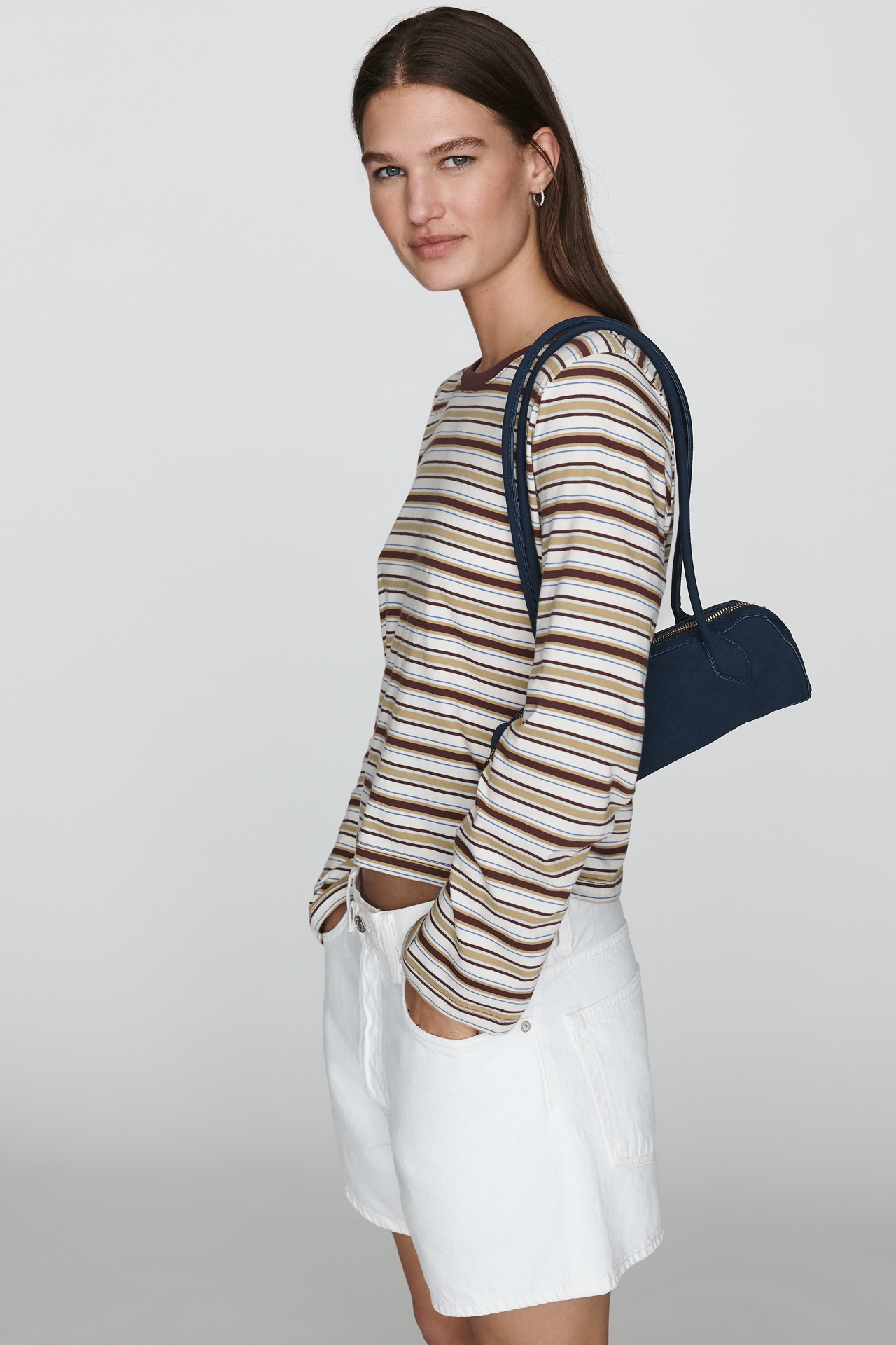 By Anthropologie Evelyn 100% Cotton Everyday Top