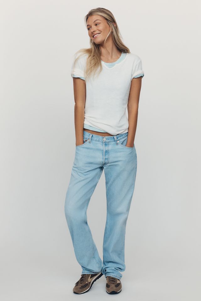 Pilcro Sable Notched Collar Tee #3