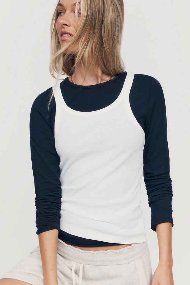 By Anthropologie Evan Long Sleeve Tee #1