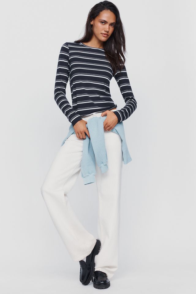 By Anthropologie Evan Cotton Modal Long Sleeve Tee #2
