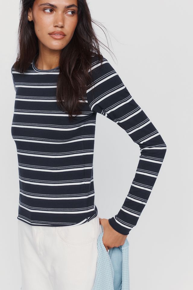By Anthropologie Evan Cotton Modal Long Sleeve Tee #3