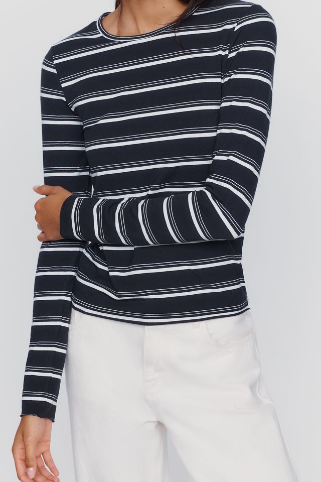 By Anthropologie Evan Cotton Modal Long Sleeve Tee #4
