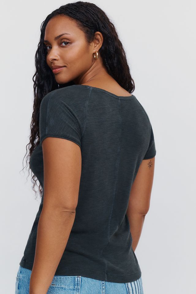 Pilcro Good Times Cotton Modal Graphic Baby Tee #6